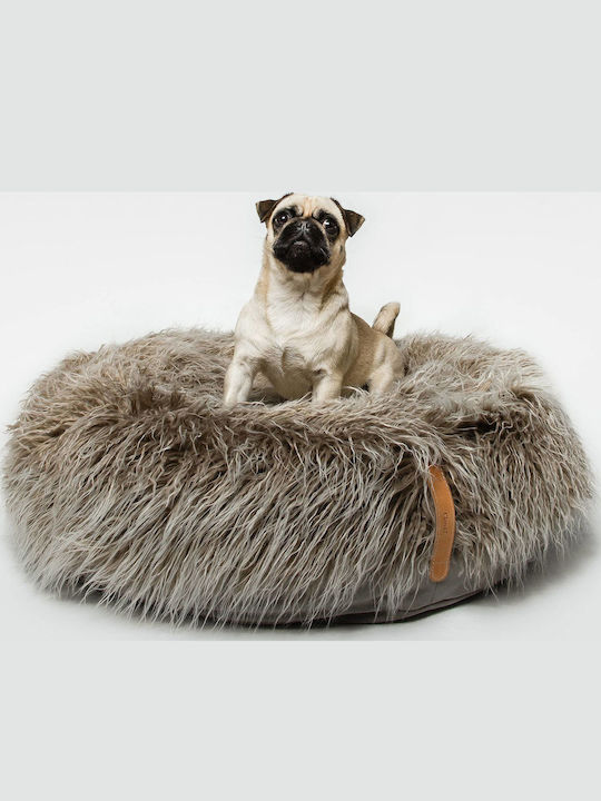 Cloud7 Matratze für Hunde Rund Braun 70x70cm.