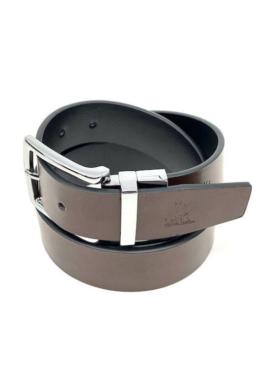 Men's Belt Double Sided Black-Brown