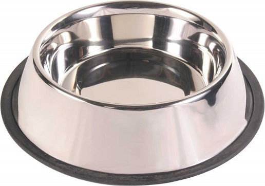 Trixie Stainless Steel Food and Water Bowl for Dog and Cat 1.75L 30cm