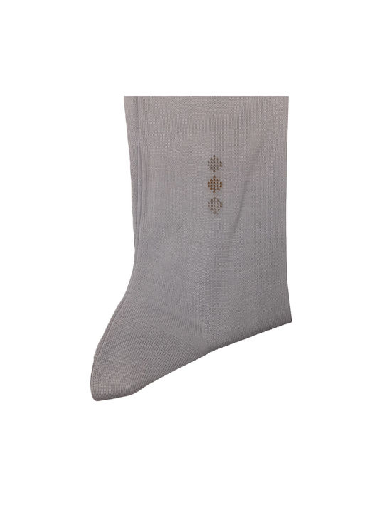 Dal Men's Solid Color Socks GRI