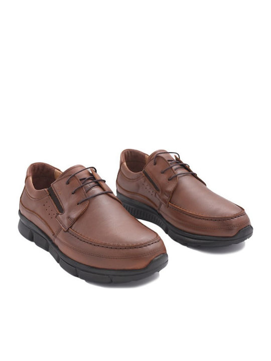 Leder Herren Freizeitschuhe Braun