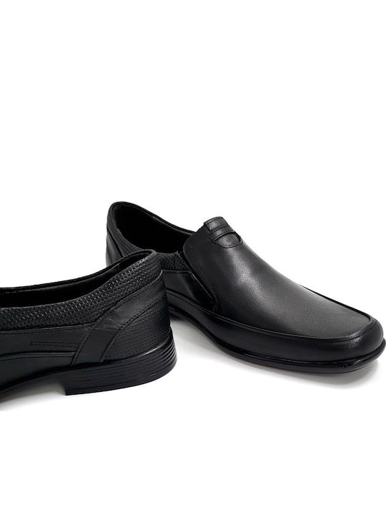 Leder Herren Freizeitschuhe Schwarz