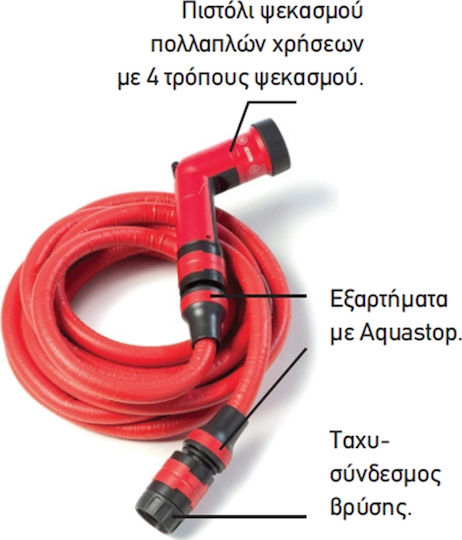 Fitt Yoyo Go Garden Hose Pipe Set 1/4 20m
