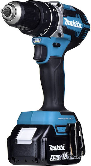 Makita DLX2180TJ Σετ Κατσαβίδι & Κρουστικό Δραπανοκατσάβιδο Brushless 18V με 2 Μπαταρίες 5Ah και Θήκη
