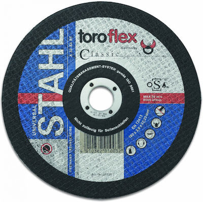 Toroflex Τροχός Κοπής Σιδήρου 125x2,5x22mm 0505003 1τμχ