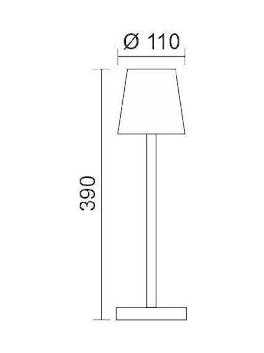 Spot Light Decorative Table Lamp LED Natural White 4000K