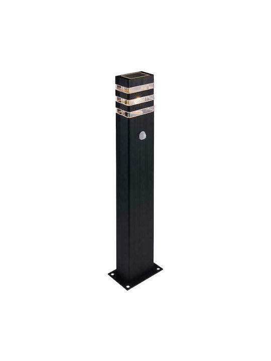 Nowodvorski Rio Sensor Außenstehlampe Außengelände 10W IP54 Für Lampenbirnensockel E27 Schwarz