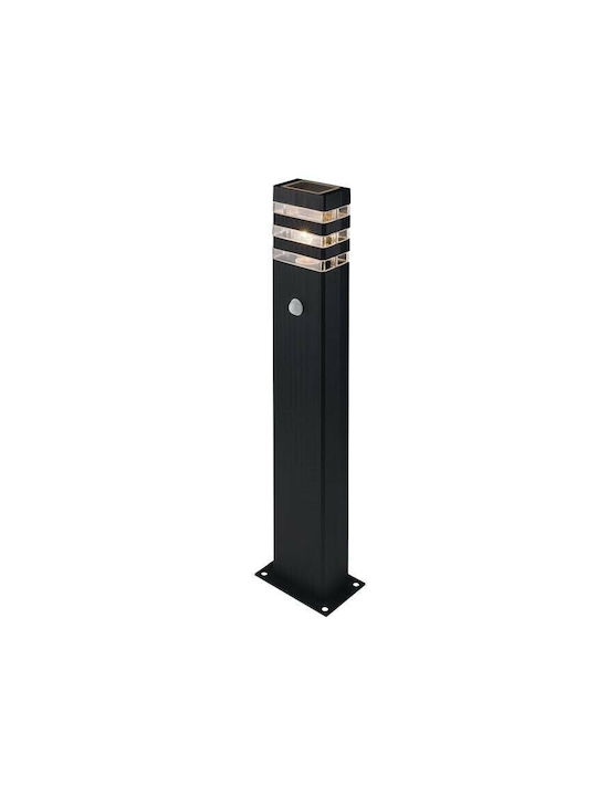 Nowodvorski Rio Sensor Außenstehlampe Außengelände 10W IP54 Für Lampenbirnensockel E27 Schwarz