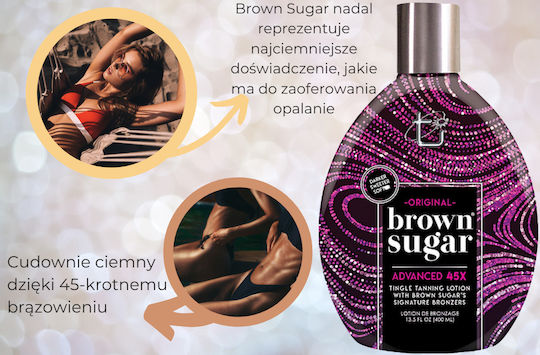 Brown Sugar Original Advanced Selbstbräuner Lotion Körper 400ml