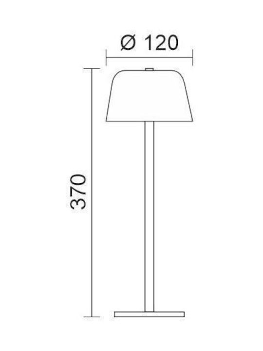 Spot Light Spot Light Outdoor Floor Lamp 2W with Natural White Light IP20 White