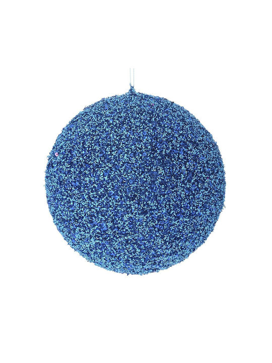 Iliadis Christmas Plastic Ball Ornament Blue 12cm