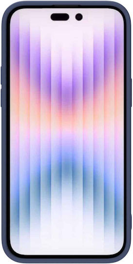 Nillkin Camshield Silky Umschlag Rückseite Silikon Blau (iPhone 15 Pro Max)