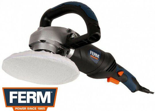 Ferm AGM1037 Rotary Polisher 1400W with Speed Control