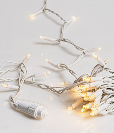 100 Λαμπάκια LED 11.5μ. Θερμό Λευκό σε Σειρά 100 Λαμπάκια LED 11.5μ. Θερμό Λευκό σε Σειρά