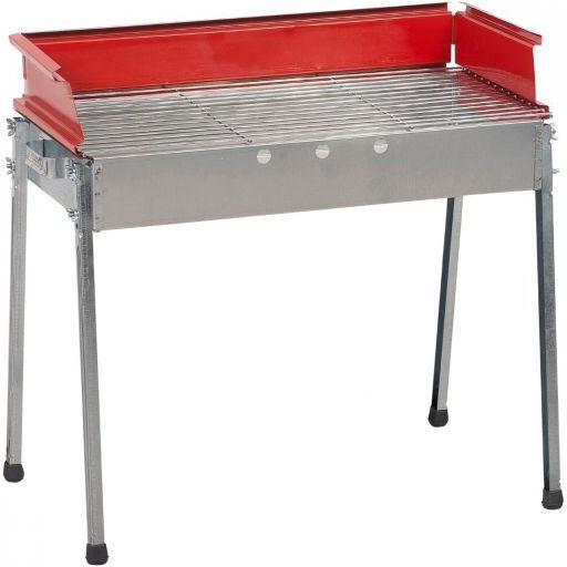 Gekas Metal Grill Simple Red Galvanized No50 - No60 Galvanized Charcoal Grill