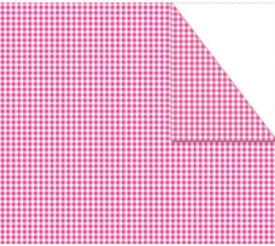 Fabi Cardboard 14560 Double Sided Pink Μίνι Καρό 50x70cm