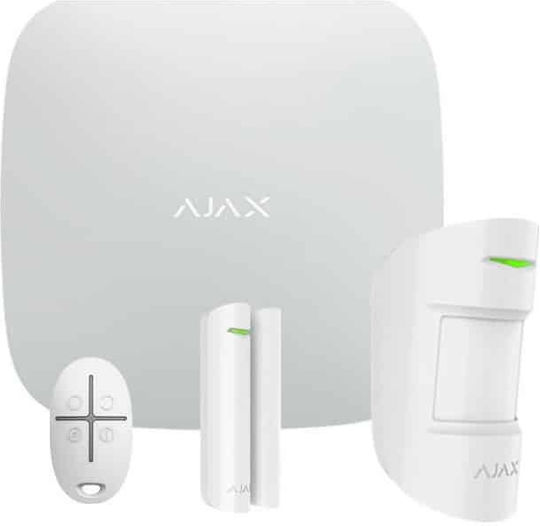 Ajax Systems Starterkit Drahtlos Alarmsystem mit Zentrale (GSM)