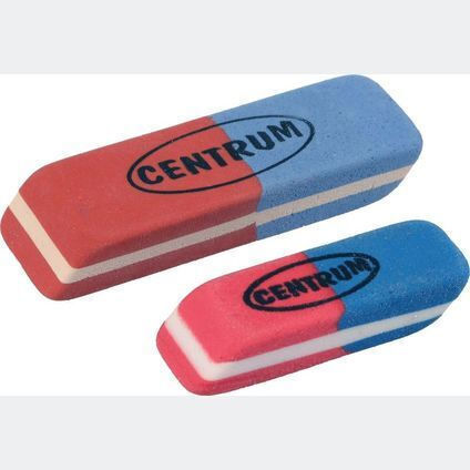 Centrum Γόμα για Μολύβι και Στυλό Μπλε - Κόκκινη