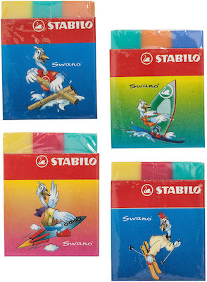 Stabilo Radiergummi für Bleistifte (Μiverse Farben) 1195/30 1Stück