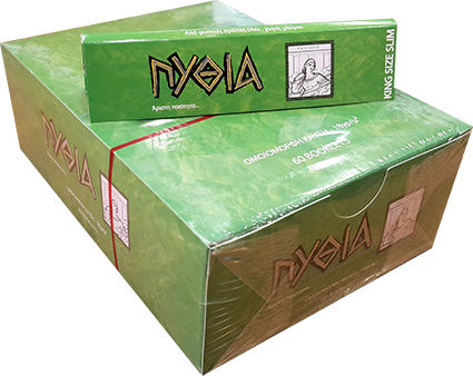 Pythia King Size Slim Листчета за свиване на цигари Slim King Size 32 листове 60бр