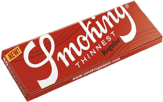 Smoking Thinnest Regular Листчета за свиване на цигари Стандартна 60 листове 50бр