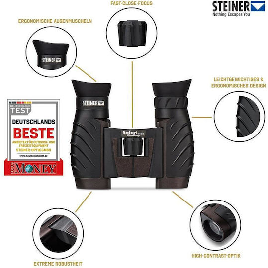 Steiner Binoculars Safari Ultrasharp 8x22mm
