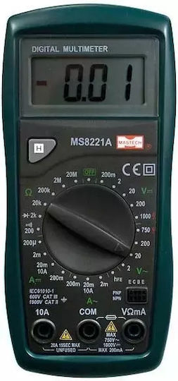 Mastech MS8221A Digitales Multimeter Herrenuhren mit Summer mit AC / DC / Widerstandsmessung