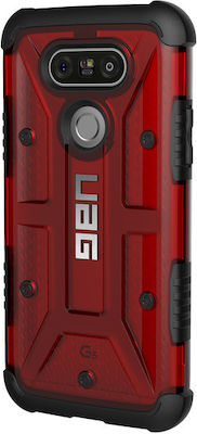 UAG Plasma Plastic Back Cover Red (LG G5)