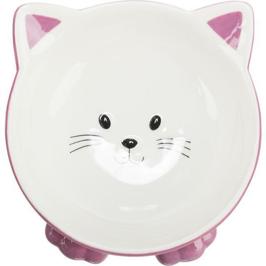 Trixie Ceramic Keramik Platte Futter & Wasser für Hund & Katze 150ml 14cm (Verschiedene Farben)