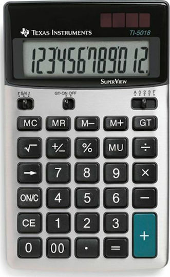 Texas Instruments Αριθμομηχανή σε Μαύρο Χρώμα