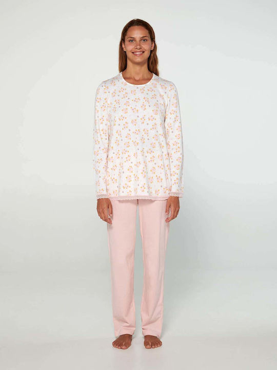 Vamp Winter Damen Pyjama-Set Baumwolle ''''''