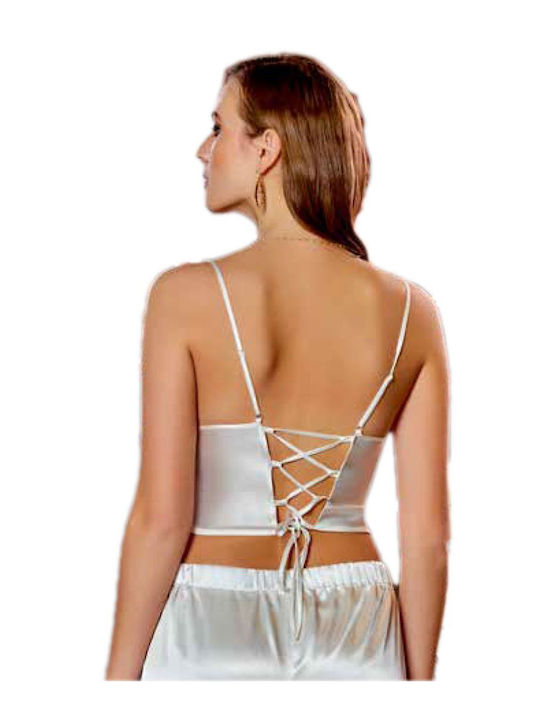 FMS Winter Damen Robe mit Pyjama Ivory Coast