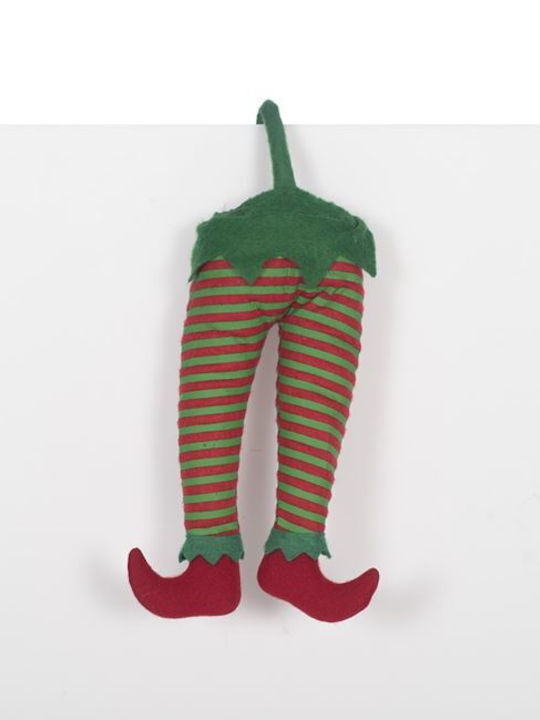 Fun World Christmas Fabric Figure Elf Height 30cm