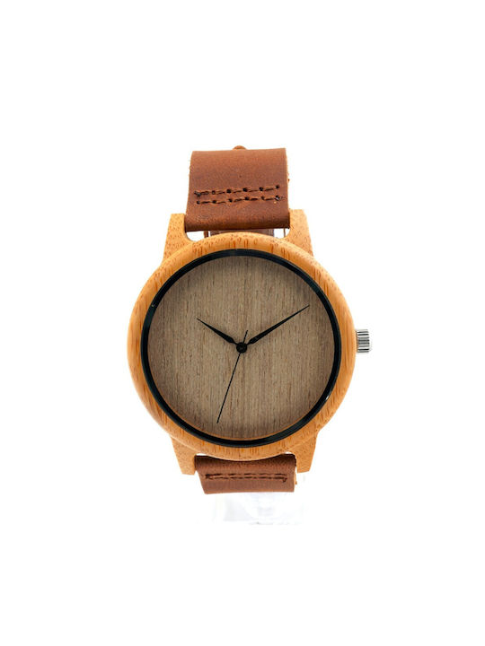 Watch Battery with Wooden Bracelet