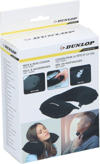 Dunlop Reisekopfkissen Schwarzes