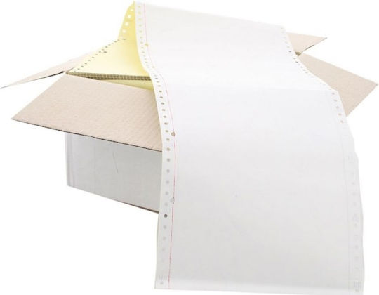 Computer Paper 5.5x9.5cm 5-layer Colored Continuous Paper 800 Sheets