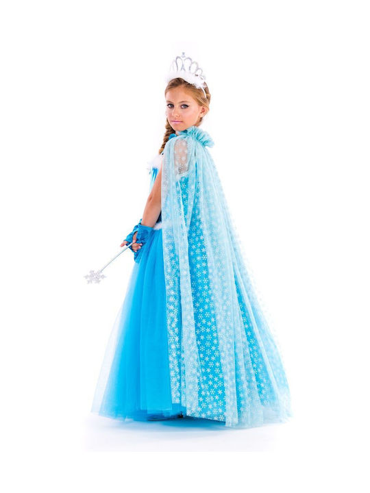Costum de Carnaval pentru Copii Prințesă de Gheață