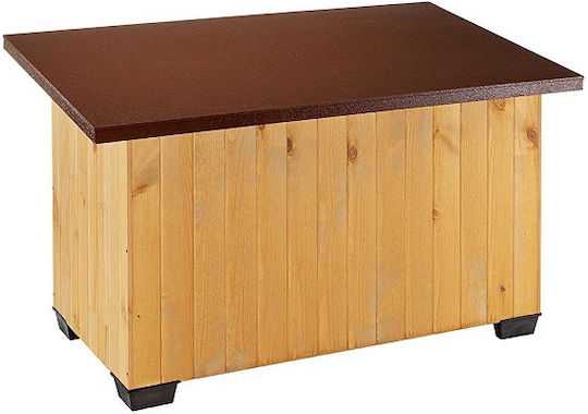 Ferplast Baita Dog House Wooden Outdoor Brown 122x79x78cm