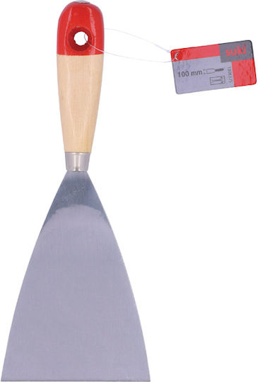 Suki Spatel Metallisch 100mm mit Holzgriff 1801375