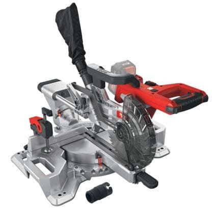 Flex SMS 190 18.0-EC Battery Miter Saw Sliding with Cutting Disc with a Diameter of 190mm & 5500rpm Cutting Speed (without Battery and Charger)