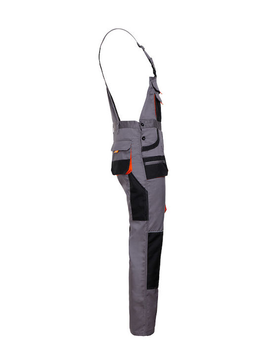 Stenso Work Coveralls Dungarees Gray
