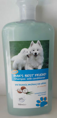 M.B.F. Dog Shampoo for White Hair 500ml