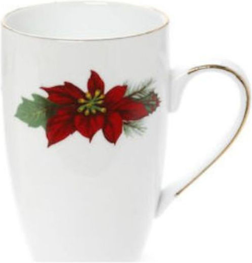 Cryspo Trio Becher mit Blumen & Zweigen
