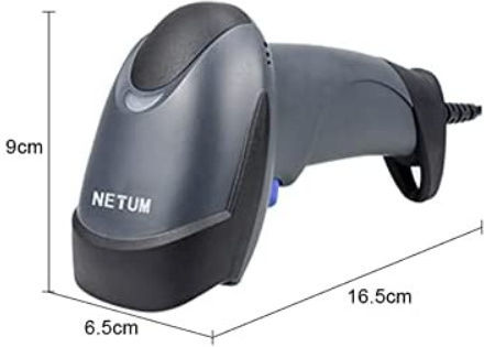 Netum Netum NT-M8 Scanner Χειρός Ενσύρματο με Δυνατότητα Ανάγνωσης 2D και QR Barcodes