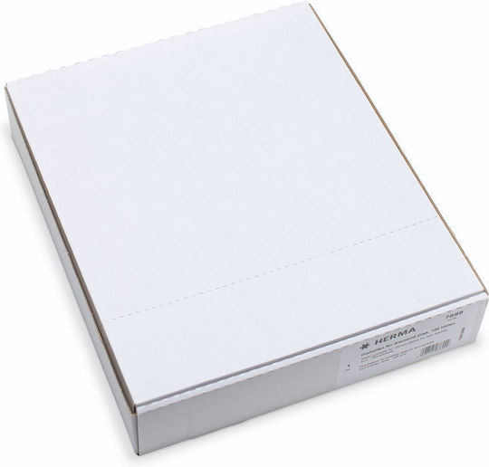 Herma Plastic Sleeves for for Photos A4 with Holes and Reinforcement 100pcs 5x5 cm