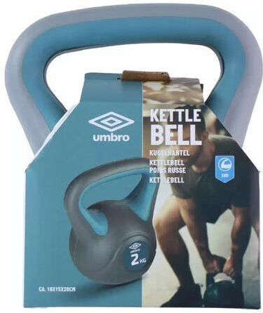 Umbro Kettlebell από PVC 2kg Γκρι