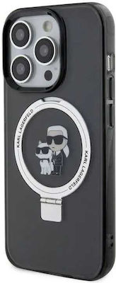 Karl Lagerfeld Karl Head Magsafe Back Cover Πλαστικό Μαύρο (iPhone 15 Pro Max)