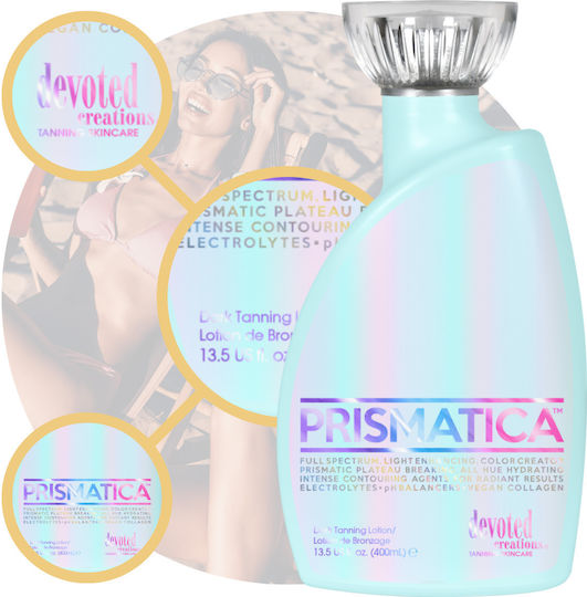 Devoted Creations Prismatica Solarium Lotion Σώματος Dark 400ml