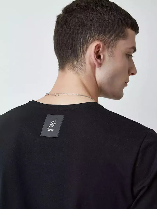 Polo Herrenbluse Kurzarm Schwarze