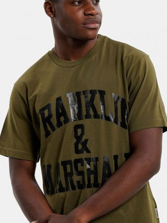 Franklin & Marshall Men's Short Sleeve T-shirt Gray